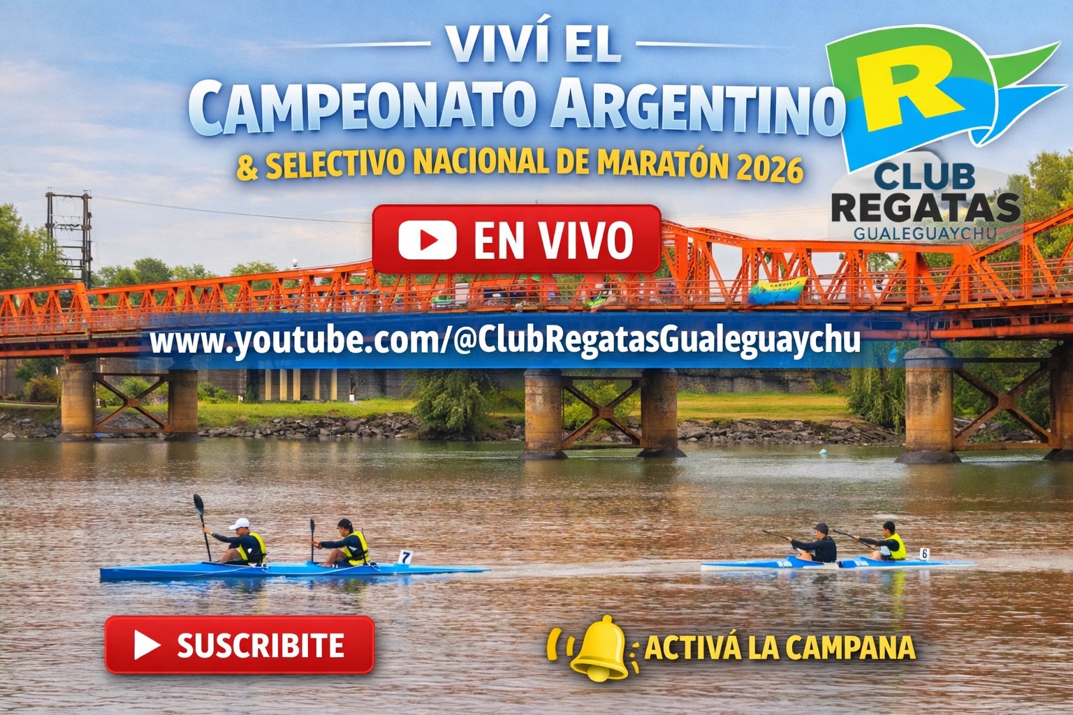 Canal de Youtube de Club Regatas Gualeguaychú